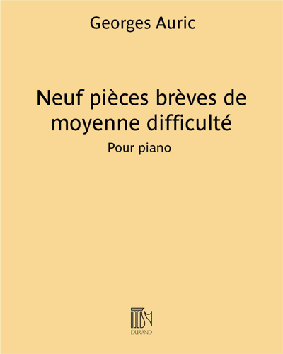 Nine Short Pieces of Medium Difficulty — 奥里克