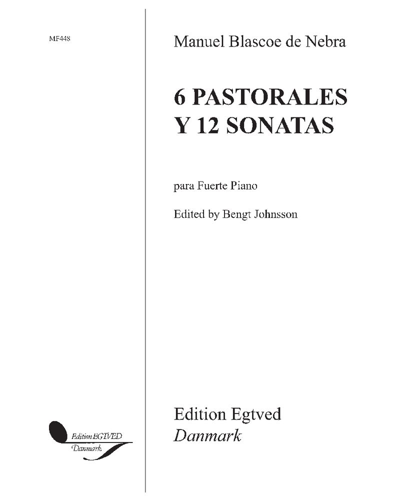 Six Pastorales & Twelve Sonatas — Manuel Blasco de Nebra