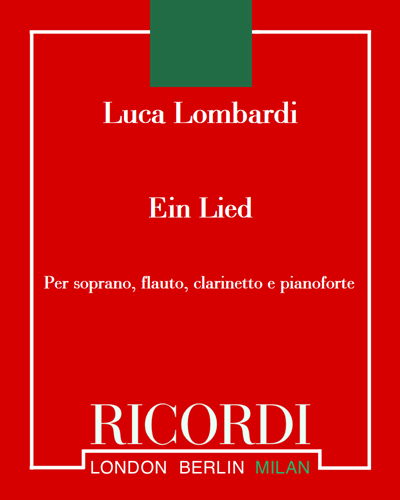 Ein Lied — Luca Lombardi