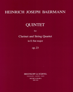 Quintett Es-dur op. 23 — Heinrich Joseph Baermann