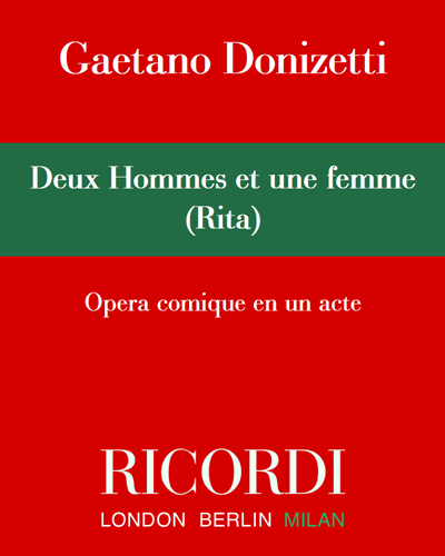 Deux Hommes et une femme (Rita) - Critical Edition — 多尼采蒂
