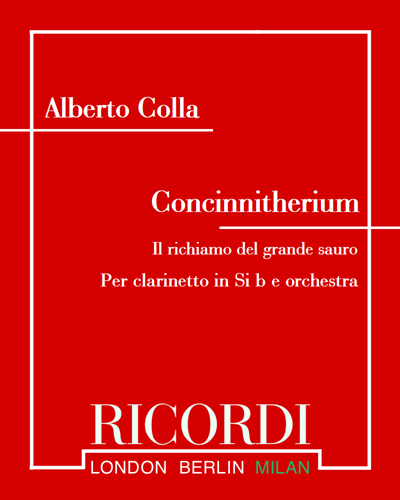 Concinnitherium "Il richiamo del grande sauro" — Alberto Colla