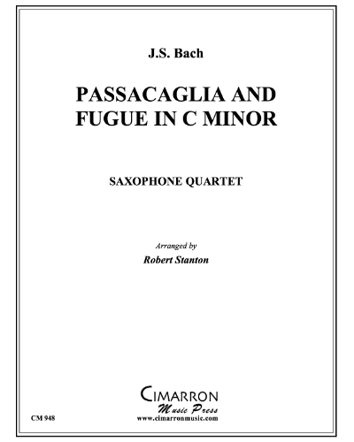Passacaglia and Fugue in C minor — 巴赫