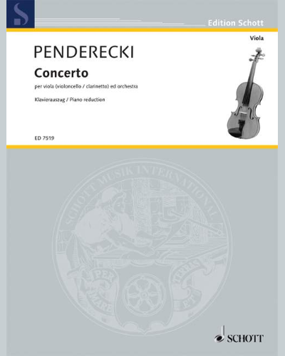 Viola Concerto — 彭德雷茨基