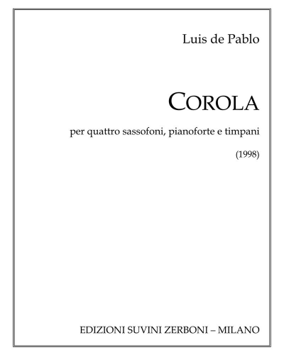 Corola — Luis de Pablo