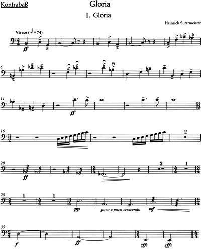 Gloria — Heinrich Sutermeister