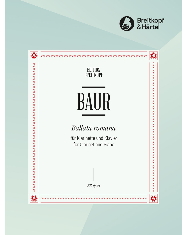 Ballata romana — Jürg Baur