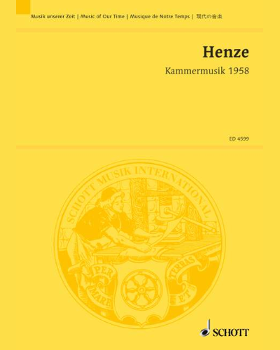 Kammermusik 1958 — 亨策