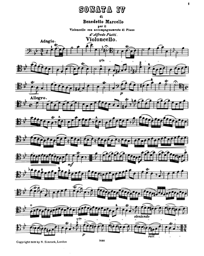 Two Sonatas — 马尔切洛