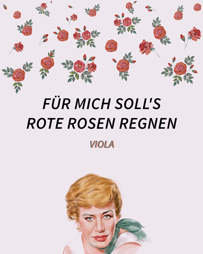 Für mich soll's rote Rosen regnen — Hans Hammerschmid