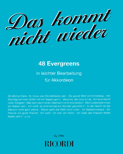 Das kommt nicht wieder — 合集