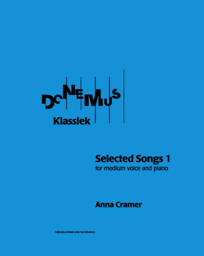 Selected Songs, Vol. 1 — Anna Cramer