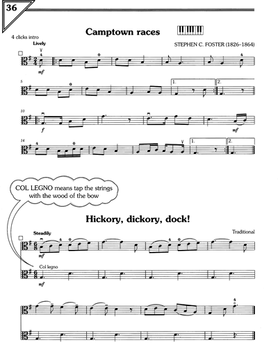 "Camptown Races" & "Hickory Dickory Dock" — Christopher Bull