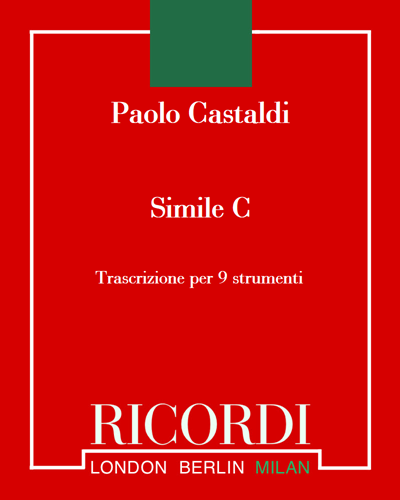 Simile C — Paolo Castaldi