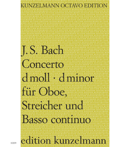 Oboe Concerto in D minor, BWV 1059R — Johann Sebastian Bach