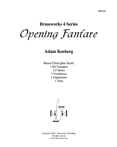 Opening Fanfare — Adam Kosberg