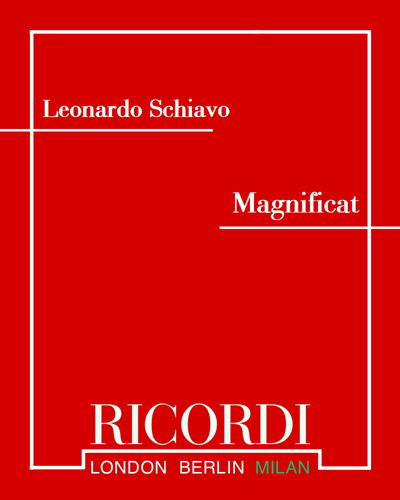 Magnificat — Leonardo Schiavo