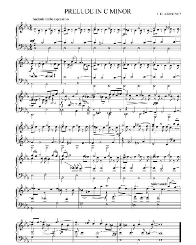 Prelude in C Minor — Laurence Glazier