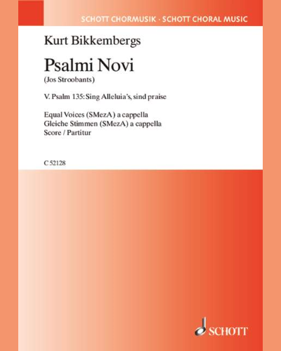 Psalmi Novi No. 5 — Kurt Bikkembergs