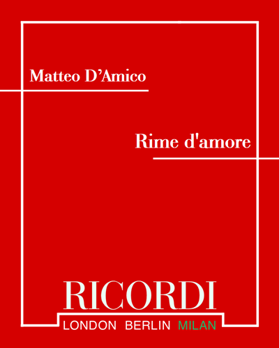 Rime D'amore — Matteo d'Amico