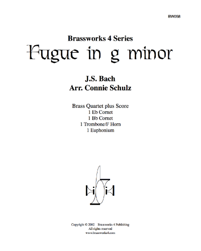 Fugue in G minor — Connie Schulz