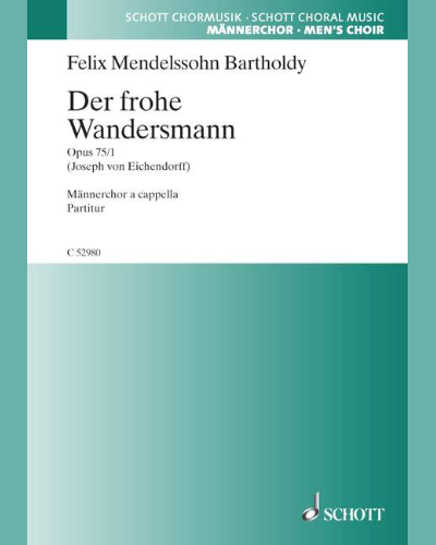 Der frohe Wandersmann — 门德尔松