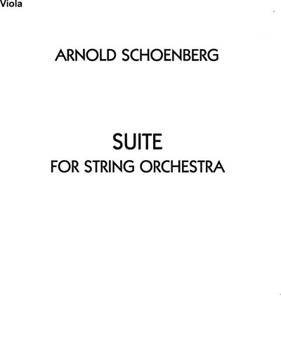 Suite — 勋伯格