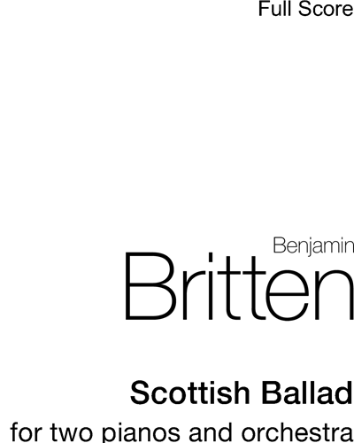 Scottish Ballad, op. 26 — 布里顿