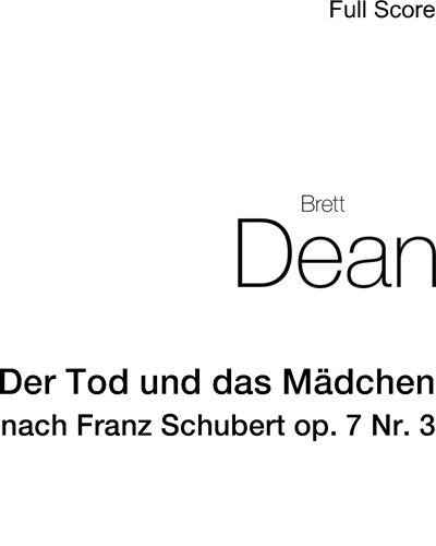 Der Tod und das Mädchen — 布雷特·迪恩