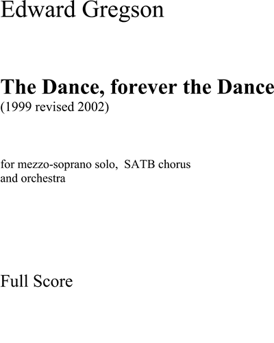 The Dance, Forever the Dance [Revised 2002] — Edward Gregson