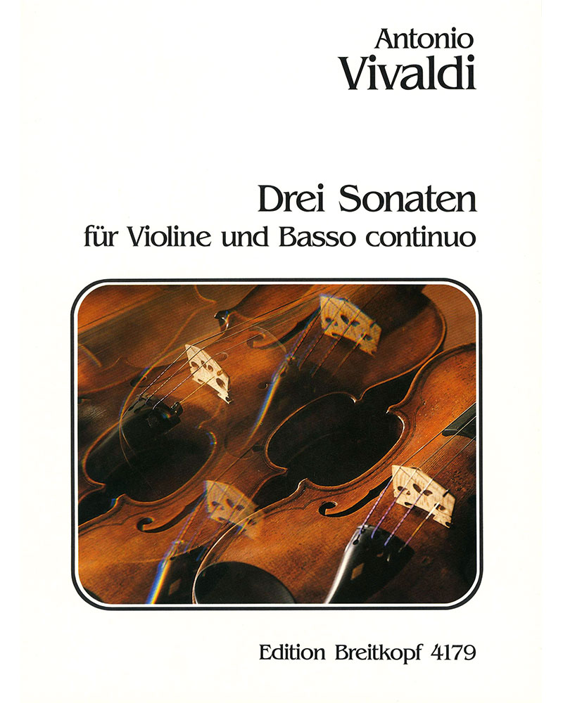 Three Sonatas, opp. 2/3, 6, 10 — 维瓦尔第