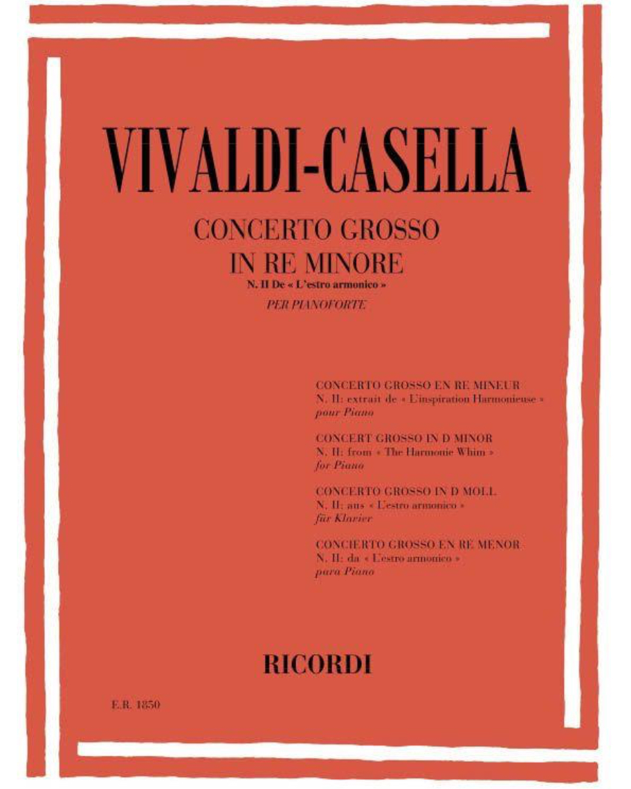 Concerto Grosso in D minor No. 2 (from 'L'estro armonico') — 维瓦尔第
