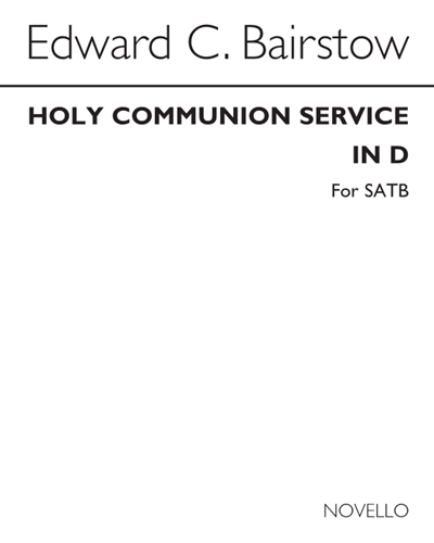 Communion Service in D — Edward Bairstow