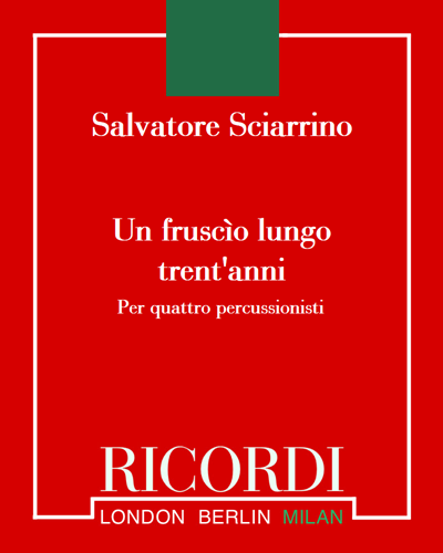 Un fruscìo lungo trent'anni — 夏里诺