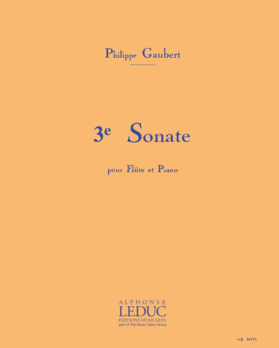 Sonata No. 3 — Philippe Gaubert