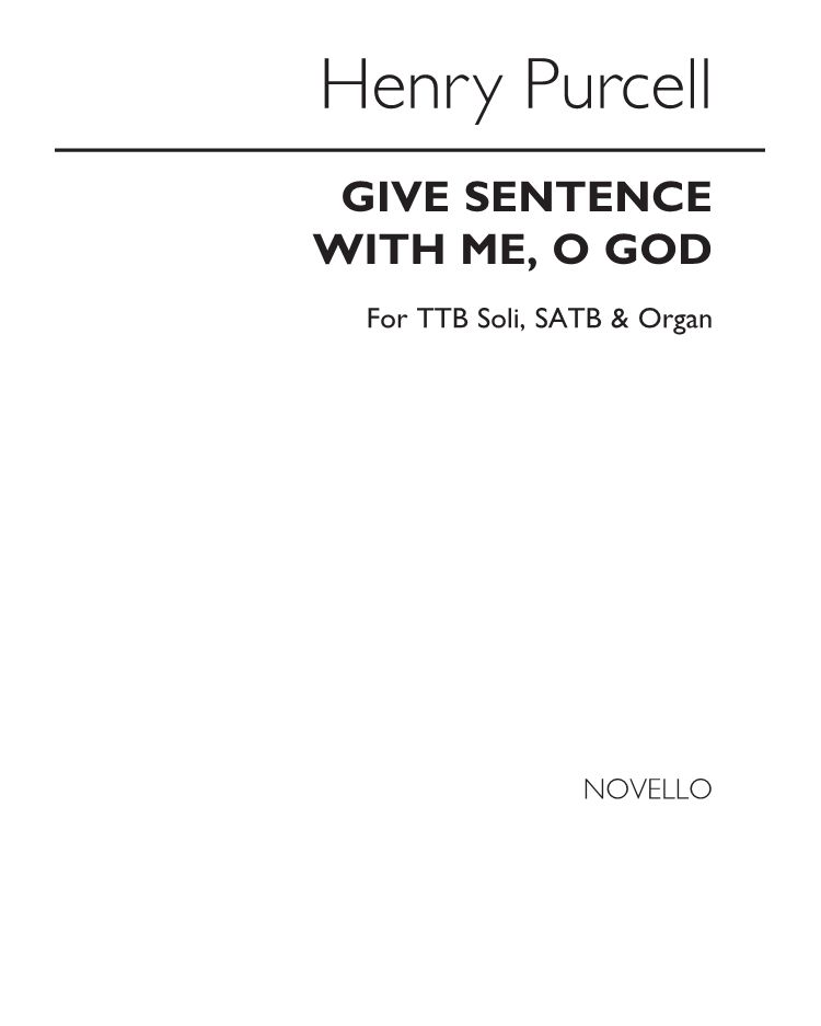Give sentence with me, O God — 普赛尔