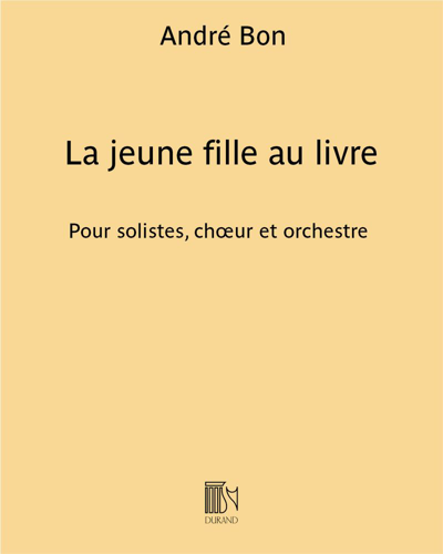 La jeune fille au livre (ou "La Liseuse") — André Bon