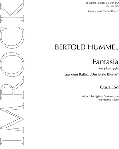 Fantasia, op. 55d — Bertold Hummel