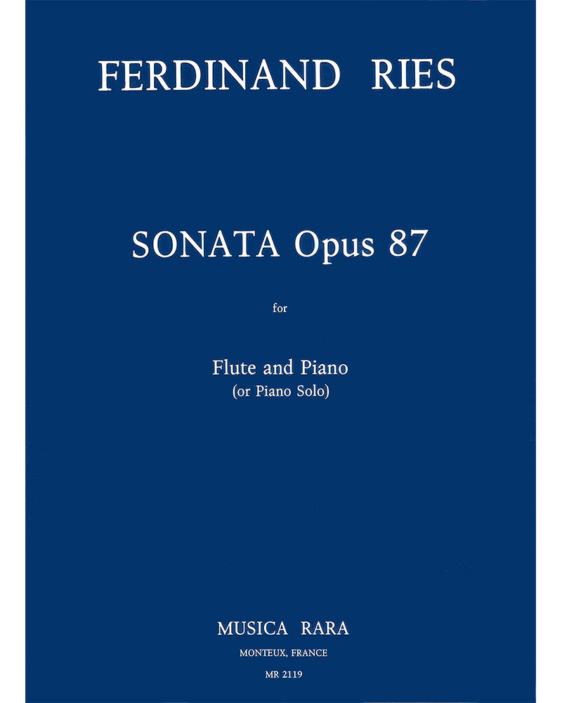 Sonata in G major, op. 87 — Ferdinand Ries
