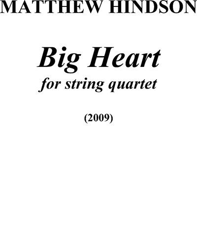 Big Heart — Matthew Hindson
