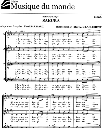 Sakura — Paul Sartiaux