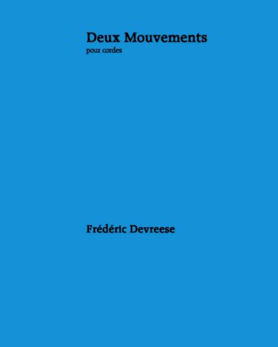 Two Movements — Frédéric Devreese