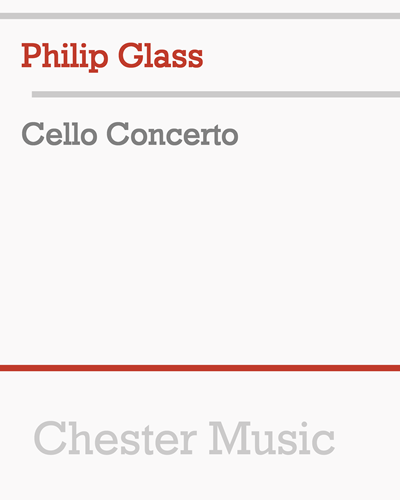 Cello Concerto — 菲利普·格拉斯