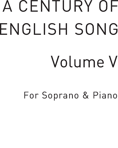 A Century of English Song, Vol. 5 — 合集