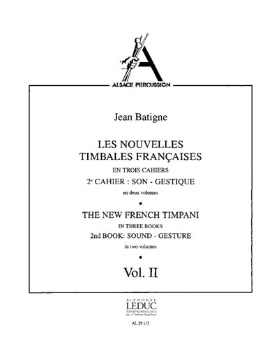 The New French Timpani — Jean Batigne
