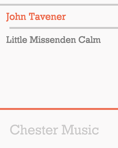 Little Missenden Calm — 约翰·塔文纳