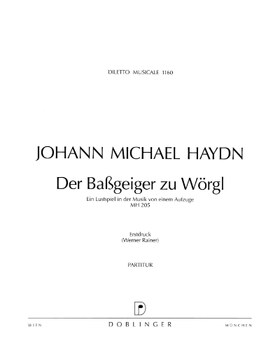Der Baßgeiger zu Wörgl, MH 205 — 米夏埃尔·海顿
