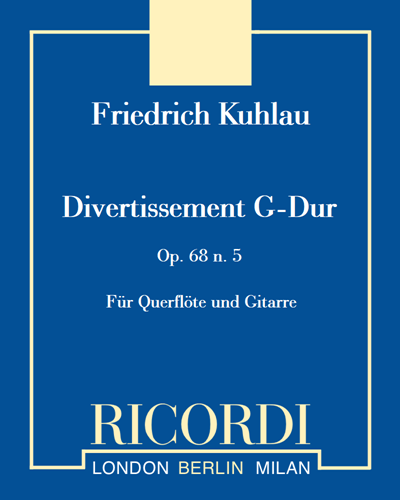 Divertissement in G major, op. 68 no. 5 — 库劳