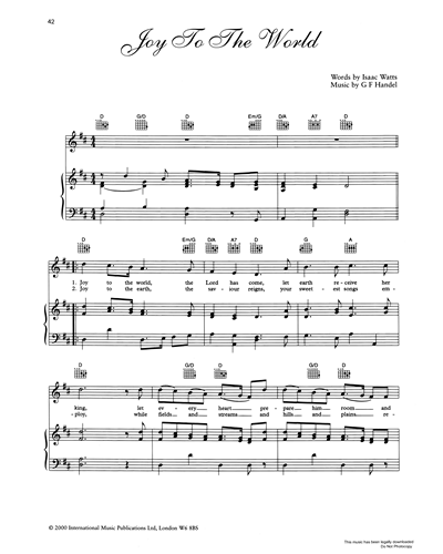 Joy To The World — 亨德尔