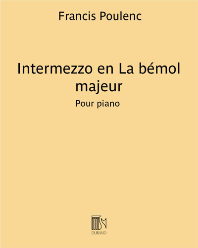 Intermezzo in A-flat major — 普朗克